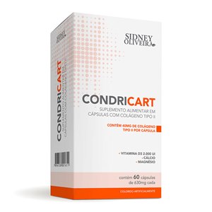 Colágeno Tipo Ii - Condricart Sidney Oliveira 60 Cápsulas