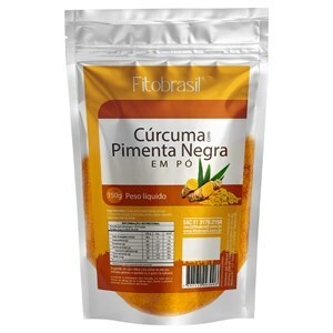 Cúrcuma Com Pimenta Negra Em Pó Fitobrasil 150G