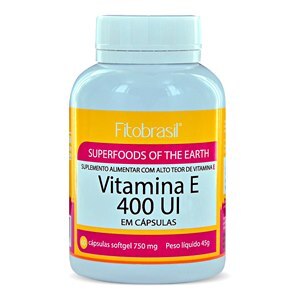 Vitamina E Fitobrasil 400Ui 60 Cápsulas