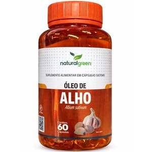 Óleo De Alho 250Mg Naturalgreen 60 Cápsulas