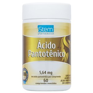 ÁCIDO PANTOTÊNICO 5,64MG STEM 60 COMPRIMIDOS