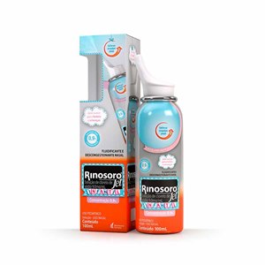 Rinosoro Jet Infantil 0,9% Jato Contínuo 100Ml