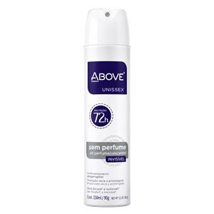 Desodorante Antitranspirante Aerossol Above sem Perfume 72h 150ml