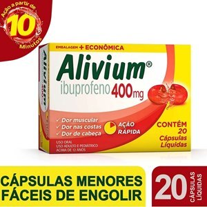 ALIVIUM 400MG 20 CÁPSULAS