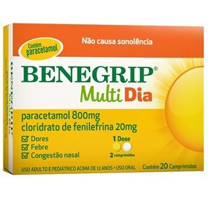 Benegrip Multi Dia 20 Comprimidos