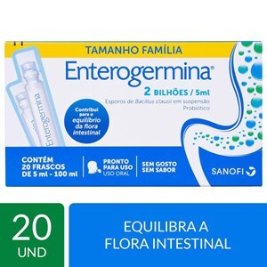 Probiótico - Enterogermina 2Bcfu/5Ml 20 Frascos