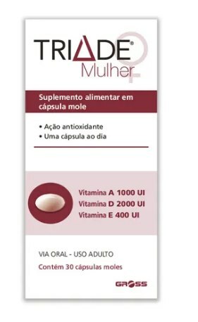 Triade Mulher 30 Cápsulas