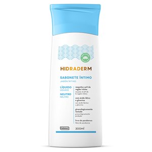 Sabonete Íntimo Líquido Hidraderm Neutro 200Ml