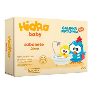 Sabonete Hidrababy Galinha Pintadinha 80G