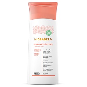Sabonete Íntimo Líquido Fresh Hidraderm 200Ml