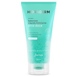 Sabonete Líquido Esfoliante Hidraderm Erva Doce 180Ml