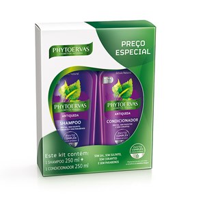 Shampoo + Condicionador Phytoervas Kit Antiqueda