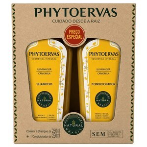 Shampoo 250ml + Condicionador 250ml Phytoervas Iluminador