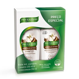 Shampoo + Condicionador Phytoervas Kit Hidratação Intensa