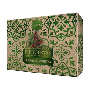 Sabonete Em Barra Vegetal Phytoervas Capim-Limão Verbena 90G
