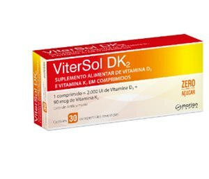 VITAMINA D - VITERSOL DK2 30 COMPRIMIDOS