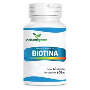 Biotina 45Mcg Naturalgreen 60 Cápsulas
