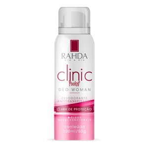 Desodorante Aerossol Rahda Clinic Woman Pocket 100Ml