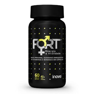 Fort Energia E Vitalidade Inove Nutrition 60 Cápsulas 