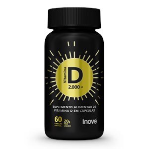 VITAMINA D 2000UI INOVE NUTRITION 60 CÁPSULAS 