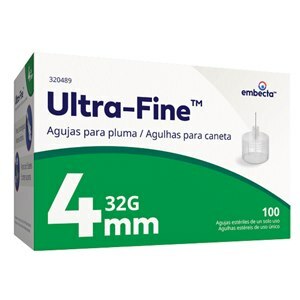 Agulha Para Caneta Ultrafine Pentapoint Easy Flow 4mm 100 Unidades