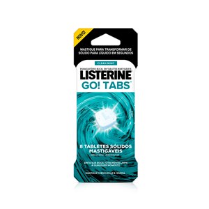 Listerine Go Tabs 8 Unidades