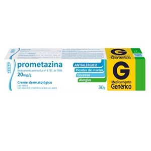 Prometazina Creme 20Mg/G 30G - Teuto - Genérico