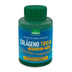 Colágeno Tipo Il Vitaflex Vitalab 60 Cápsulas