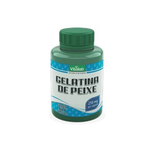 Gelatina De Peixe Vitalab 250Mg 60 Cápsulas