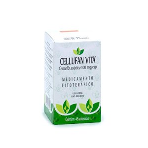 Centella Asiatica - Celufan Vita 100Mg 45 Cápsulas