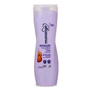 Shampoo Monange Reparação Pós Química 325Ml