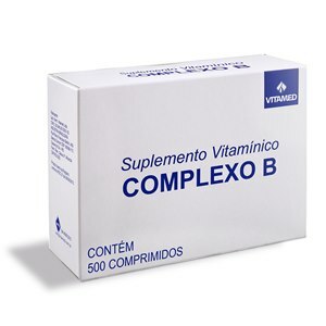 COMPLEXO B VITAMED 500 COMPRIMIDOS (25 CARTELAS COM 20 COMPRIMIDOS) (FAMÍLIA)