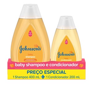 Kit Johnson´S Baby Ph Balanceado Shampoo 400Ml + Condicionador 200Ml 