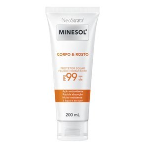 Protetor Solar Neostrata Minesol Corpo & Rosto Fps99 200Ml