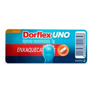ANALGÉSICO - DORFLEX UNO ENXAQUECA 1G 4 COMPRIMIDOS