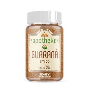 GUARANÁ EM PÓ APOTHEKE SIDNEY OLIVEIRA 50G