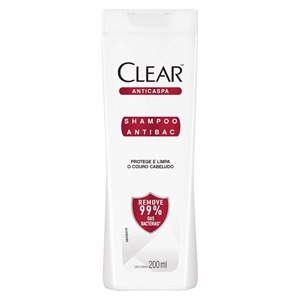 Shampoo Clear 2 Em 1 Anticaspa Detox Pro Crescimento 200Ml