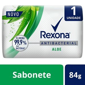 Sabonete Em Barra Rexona Antibacterial Aloe 84G