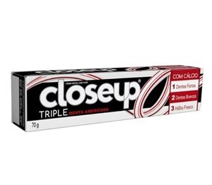 Creme Dental Closeup Triple Menta Americana 70G
