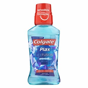 Enxaguatório Bucal Colgate Plax Ice Fusion Zero Álcool 250Ml