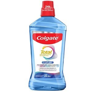 Enxaguatório Bucal Colgate Plax Clean Mint Zero Álcool 1L