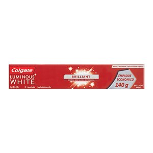 Creme Dental Colgate Luminous White Brilliant Mint 140G