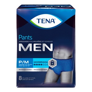 Roupa Íntima Tena Pants Men P/M 8 Unidades