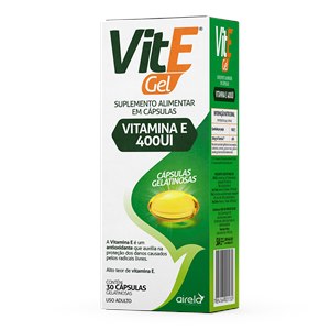Vitamina E - Vit E 400Ui 30 Cápsulas