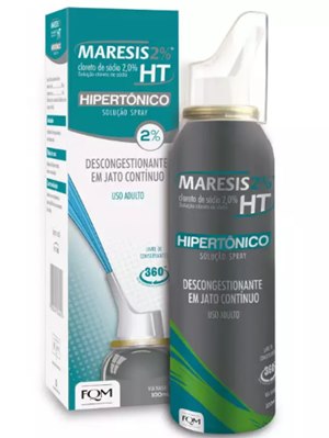 Maresis Ht 2% Hipertônico Jato Contínuo 100Ml 