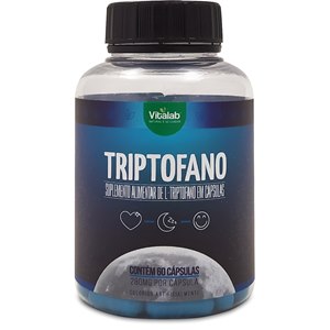 Triptofano 280Mg Vitalab 60 Cápsulas