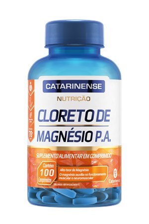 MAGNÉSIO CLORETO CATARINENSE 100 COMPRIMIDOS