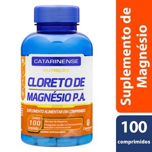 MAGNÉSIO CLORETO CATARINENSE 100 COMPRIMIDOS