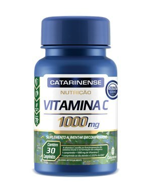 VITAMINA C 1000MG CATARINENSE 30 COMPRIMIDOS