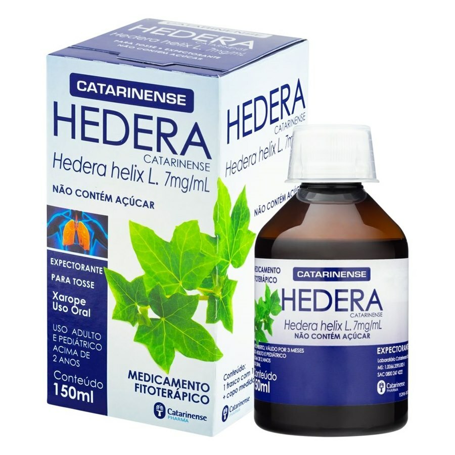 Hedera Helix Xarope 150 ml - Catarinense Nutrição